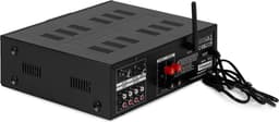 Geluidsinstallatie - Power Dynamics horeca geluidsinstallatie met Bluetooth en mp3 speler en 4 weerbestendige speakers - Zwart — thumbnail 4