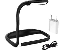 UDUTCH Oplaadbaar Leeslamp – Boeklamp - USB – Dimbaar - LED – Neklamp