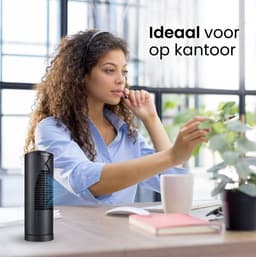 CoolHome CF2301 tafelventilator - Zwart — thumbnail 4