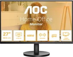 AOC U27B3A - 4K IPS Monitor - Speakers - 27 inch — thumbnail 1