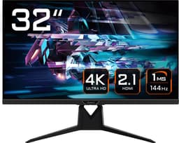 Gigabyte Aorus FI32U - 4K HDMI 2.1 Gaming Monitor - 32 inch — thumbnail 1