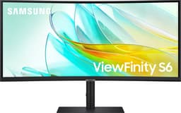 Samsung ViewFinity S65UC LS34C652UAUXEN - Ultrawide USB-C Monitor - 90w - KVM - RJ45 - 34 inch — thumbnail 1