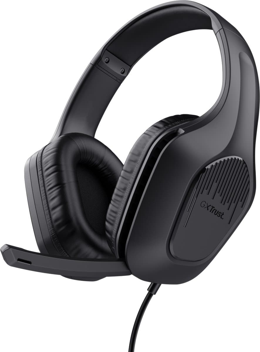 Trust GXT 415 Zirox - Gaming Headset - voor PC, PS4, PS5, XBOX & Switch - Stereo - Zwart — afbeelding 1