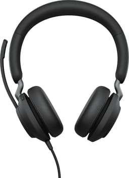 Jabra Evolve2 40 SE MS Stereo - Headset - op oor - met bekabeling - USB-C - ruisisolatie - gecertificeerd voor Microsoft Teams — thumbnail 1