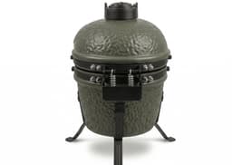 BASTE kamado BBQ mini - 13 inch - Olijfgroen — thumbnail 2