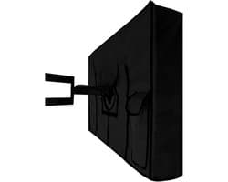 TV Afdekking - Scherm Beschermhoes - Buiten Gebruik - Waterdicht Microvezel - 22-55 Inch - Zwart