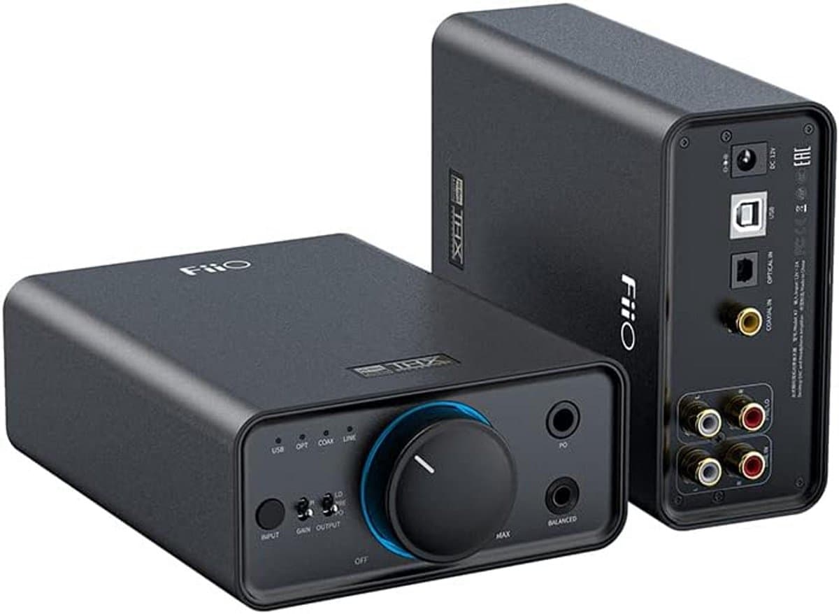 Desktop DAC en Koptelefoonversterker met Hoge Kwaliteit Audio — afbeelding 1