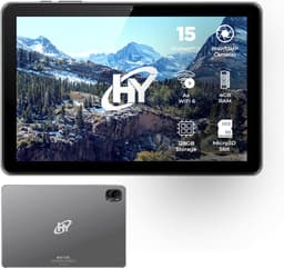 Hyundai HyTab Plus 10WB3 128 GB 25,6 cm (10.1") 4 GB Wi-Fi 6 (802.11ax) Android 15 Grijs — thumbnail 1