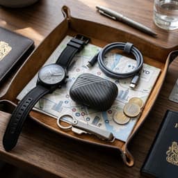 Diepgrijs carbon fiber hoesje voor oordopjes heren dames met streep patroon geschikt voor AirPods Pro 3 hardcase beschermhoes — thumbnail 5