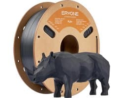 3D Printer Filament - PLA Plus Materiaal - Modelbouw Printen - Verhoogde Sterkte - 1.75mm 1kg - Grijs