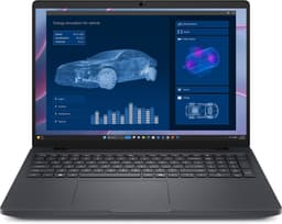 DELL Pro Max 16 MC16255 Copilot+ PC AMD Ryzen AI 7 PRO PRO 350 Mobiel werkstation 40,6 cm (16") Full HD+ 32 GB LPDDR5x-SDRAM 512 GB SSD NVIDIA RTX PRO 500 Blackwell Wi-Fi 7 (802.11be) Windows 11 Pro Zwart Engels — thumbnail 1