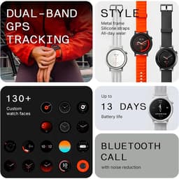CMF by Nothing Watch 3 Pro slim horloge - donkergrijs — thumbnail 4
