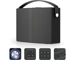 Draadloze Boekenplankspeaker 30W met Bluetooth 5.3 en Lange Batterijduur