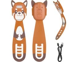 Oplaadbare Flexibele LED Leeslamp met Clip - Dimbare Kleurtemperaturen