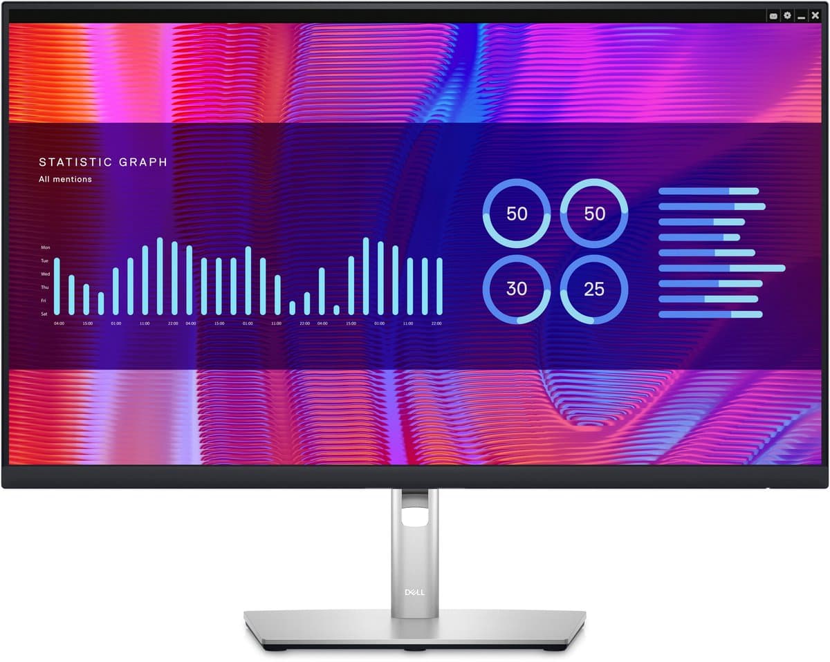 Dell P2723DE - QHD IPS USB-C Docking Monitor - 90w - RJ45 - 27 inch — afbeelding 1
