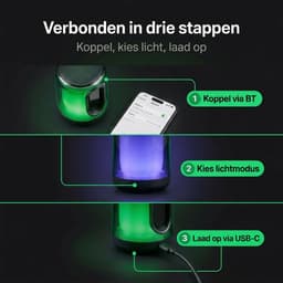 Cheqo® Bluetooth Speaker - Draadloze Speaker - Portable Speaker - Draagbare Speaker - Mini Bluetooth Speaker - Bluetooth Speaker met Licht - Bluetooth Speaker met Rgb - Bluetooth Speaker met Fm Radio - Bluetooth Speaker Aux — thumbnail 4
