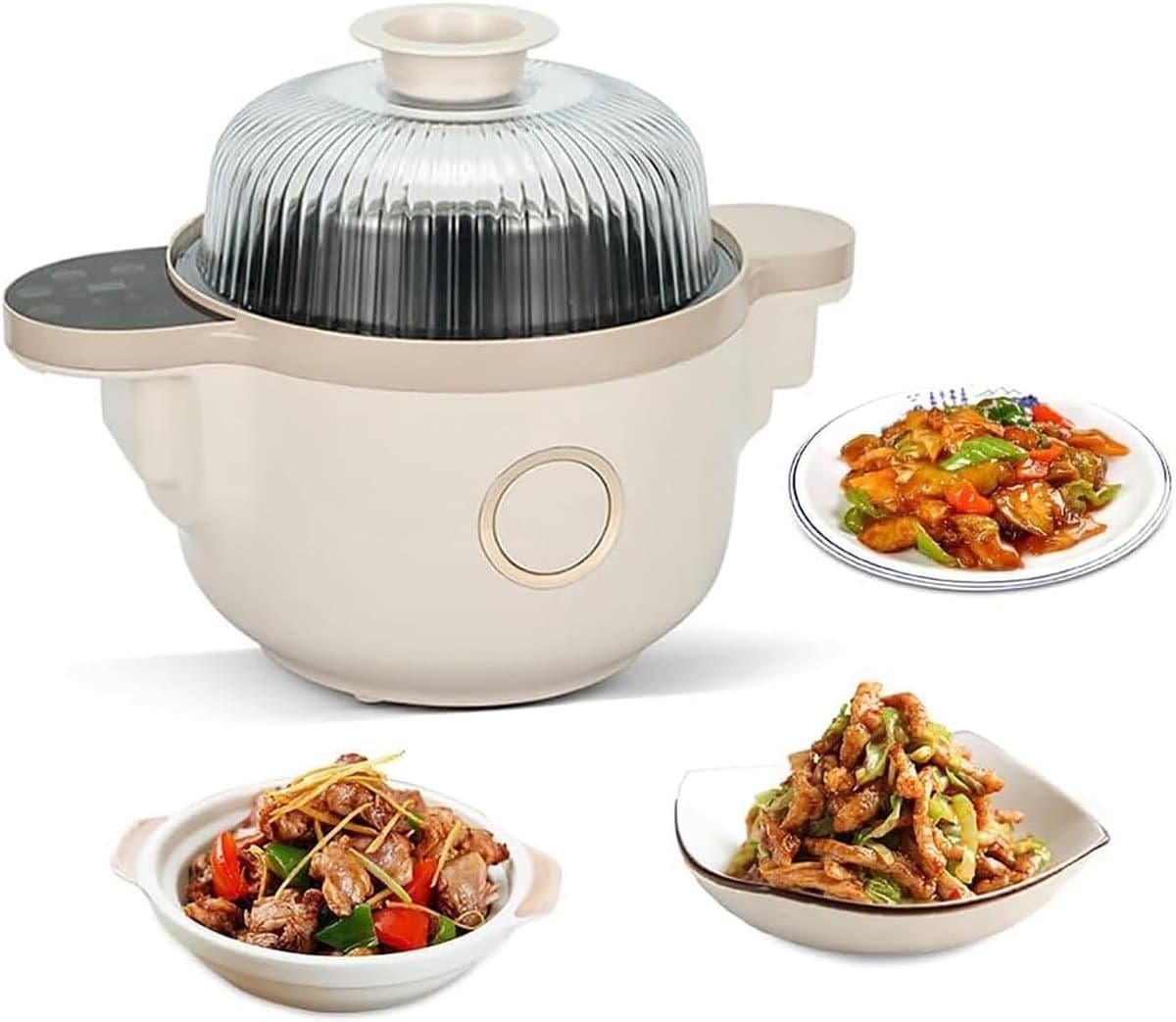Slimme Kookmachine - Automatische Keukenmachine - Snel Maaltijden Bereiden - Touchscreen Bediening - 3.5L Pot Volume — afbeelding 1
