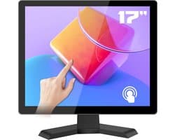 17 Inch Vierkant Touchscreen Monitor met HDMI en USB - 4:3 HD 1280x1024