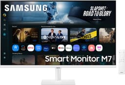 Samsung Smart M7 LS32FM703 - 4K - VA-paneel - 32 inch - wit — thumbnail 2