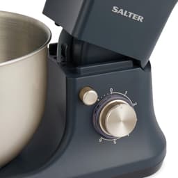Staande Mixer - Keukenmixer Keukenapparaat - Thuis Bakken - 1200W 6 Snelheden - 5L Kom - Blauw Grijs — thumbnail 2