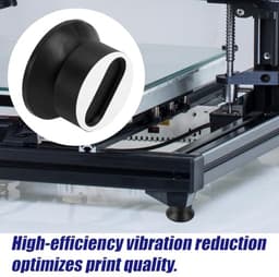 Anti-vibratie Voeten - Shockabsorberende Siliconen Pads - 4 Stuks — thumbnail 3