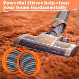 2 stucks Filter - vervangingsfilters FC8009/01 voor Philips SpeedPro en SpeedPro Aqua accustofzuigers - Filteraccessoires compatibel met Philips FC6721 FC6722 FC6723 FC6724 FC6725 stofzuigers — thumbnail 8