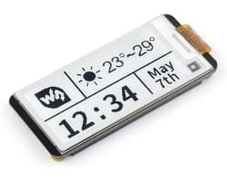 2.1 Inch E-Paper Display HAT voor Raspberry Pi en Jetson Nano, 250x122 Zwart-Wit e-ink Scherm