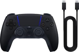Sony PS5 DualSense® Draadloze Controller – Midnight Black - Inclusief USB C kabel — thumbnail 2