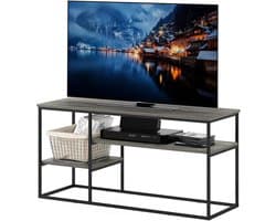 Modern TV-meubel voor Televisies tot 50 Inch - Frans Eiken Grijs