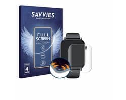 Savvies - Screenprotector voor Gard Pro Health Smartwatch 2+ - Folie Beschermfolie transparant volledig dekking 4 Stuks