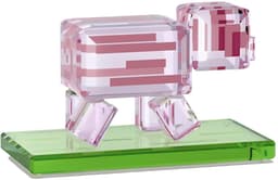 Swarovski beeldjes Minecraft Pig 5701273 | decoratieobject kristallen figuur roze, glanzende stijl, blokkerig ontwerp — thumbnail 4