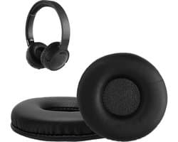kwmobile 2x oorkussens geschikt voor JBL Tune 600 / 500BT / 510BT / 520BT / 450 - Earpads voor koptelefoon in zwart