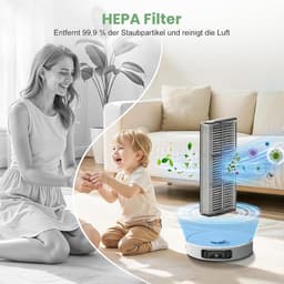 6 stuks HEPA-filteraccessoires-voor Dreame L10s Ultra Gen 2 / X40 Ultra / X40 Master / L40 Ultra / L10s Pro Ultra / X30 Ultra / L10s Ultra Gen 3 stofzuiger-actieve koolstoffilter-reserveonderdelen — thumbnail 4