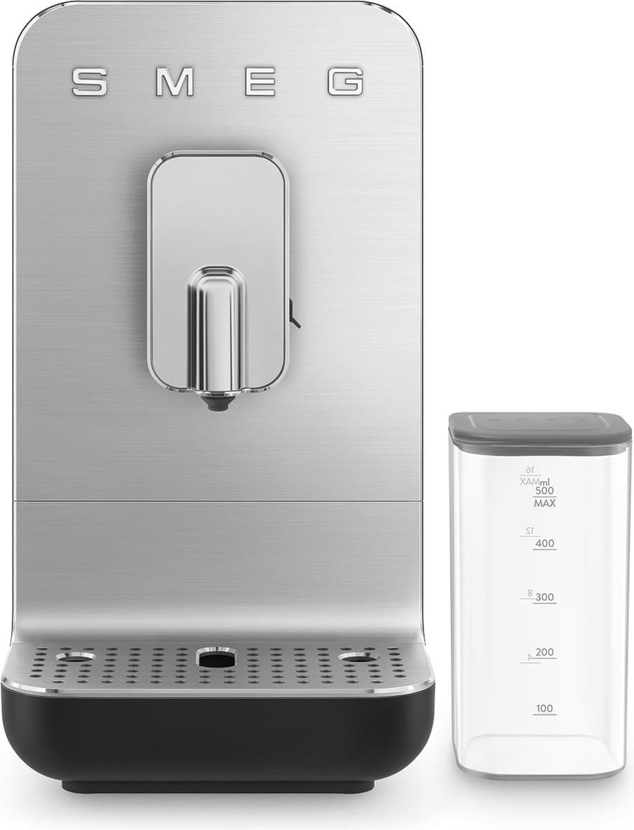 SMEG BCC13BLMEU - Volautomatische koffiemachine met melkreservoir - Mat Zwart — afbeelding 1