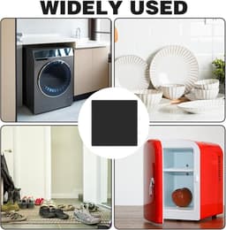 Lekbak onder Koelkast of Wasmachine - Siliconen Vloermat 60x60 cm - Waterdichte Antislip Beschermer — thumbnail 2