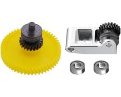 Upgrade Extruder Transmissieset met Schuine Tandwielen voor 3D-printer