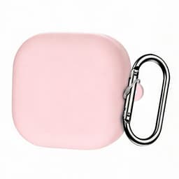XDcase - hoesje geschikt voor Samsung Galaxy Buds 4 / 4 pro soft case cover - roze - TPU hoesje Beschermhoes - Samsung Galaxy Buds 4 / 4 Pro Cover - Buds4 hoesje - gel hoesje met sleutelhanger — thumbnail 3