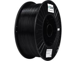 3D Printer Gloeidraad - PETG Materiaal - Precisie Printen - Hoge Nauwkeurigheid - 1.75mm Diameter - Effenzwart