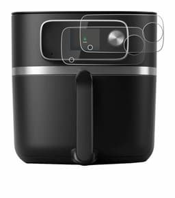 ScreenLeaf - Screenprotector voor Philips Airfryer HD9880/90 - Duurzame schermbescherming Folie Beschermfolie transparant 2 Stuks — thumbnail 7