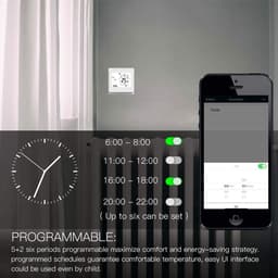 Slimme Programmeerbare Thermostaat met Wifi voor Warmwaterverwarming — thumbnail 4