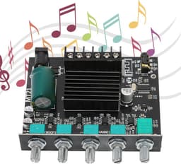 2.1 Kanaals Bluetooth 5.0 Audio Versterker met Subwoofer Uitgang - 2x50W + 100W Vermogen — thumbnail 5
