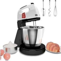 Deeg Mixer - Keukenmachine - Bakken Thuis - 7 Snelheden Instelbaar - 2L Kom — thumbnail 1
