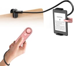 Verstelbare Tablet Standaard met Afstandsbediening Pagina-omslager - Voor E-readers en Tablets — thumbnail 1