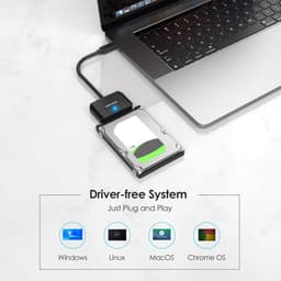 USB C naar SATA III Adapterkabel voor Externe Harde Schijven — thumbnail 5