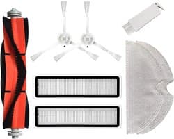 8-delige accessoirekit geschikt voor Dreame D9 stofzuiger, inclusief vervangingsonderdelen.