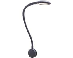 Flexibele LED Leeslamp voor Montage aan Hoofdbord met Geïntegreerde USB Oplader