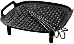 Philips Grill Set Airfryer Accessoire - HD9926/00 - Geschikt voor Philips - Grillplaat met 4 spiesen — thumbnail 17