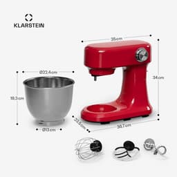 Krachtige Keukenmixer met Grote Kom en Planetaire Mengactie — thumbnail 4