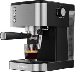 Krachtig Espressomachine met 20 Bar Druk - RVS Behuizing, Geschikt voor Espresso en Cappuccino — thumbnail 1