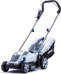 Elektrische grasmaaier - Grasmaaier 33cm - Gazon onderhoud - 5-voudige hoogte-instelling - 1300W vermogen - Zwart — thumbnail 1